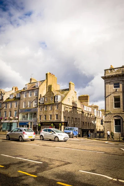 Aberdeen, uma cidade na Escócia, Grã-Bretanha — Fotografia de Stock