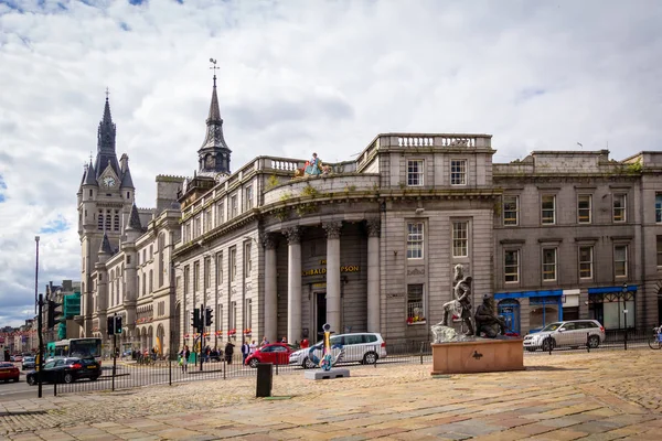 Aberdeen, une ville d'Écosse, Grande-Bretagne — Photo