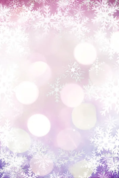クリスマスと新年のお祝いのためライトが美しいボケ ボケ. — ストック写真