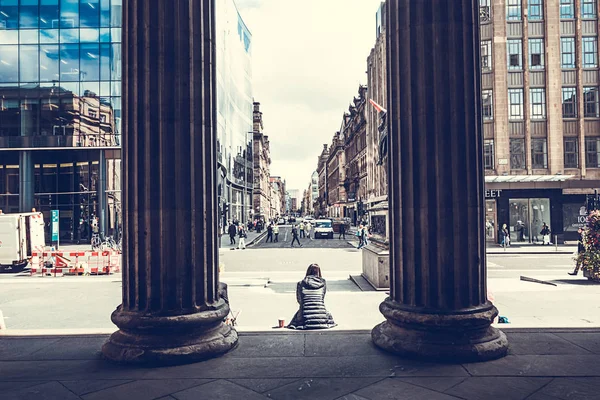 Blick Auf Glasgow Aus Der Galerie Moderner Kunst Glasgow Schottland — Stockfoto