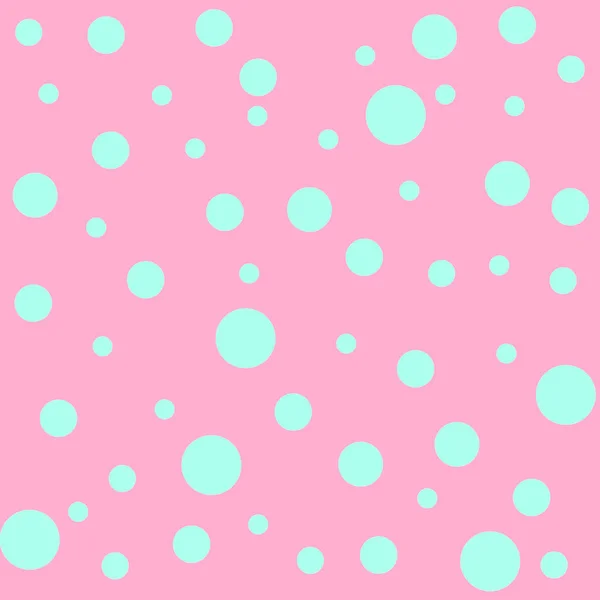 Bright Simple Background Aqua Dots Pink — Stock Photo, Image