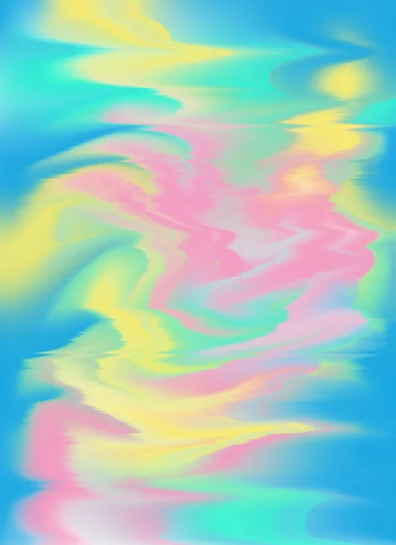 Piękna Abstrakcja Rainbow Hollographic Tła — Zdjęcie stockowe