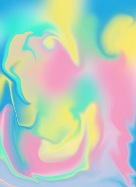 Güzel, soyut, gökkuşağı, hollographic arka plan