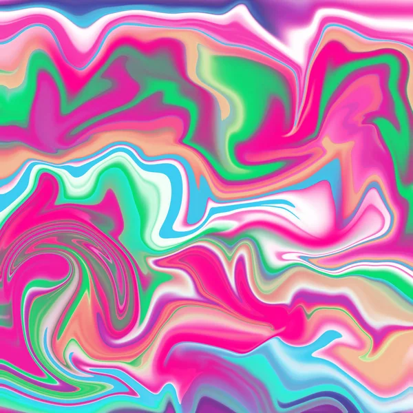Kleurrijke Abstracte Marmeren Achtergrond — Stockfoto