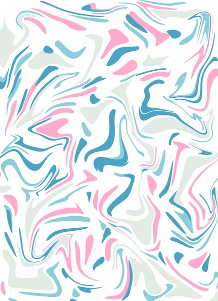 Tło Abstrakcja Subtelne Marmur Biały Różowy Niebieski — Zdjęcie stockowe