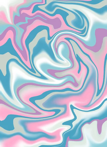 Marmeren Mooie Subtiele Achtergrond Pastel Kleuren Wit Roze Blauw — Stockfoto