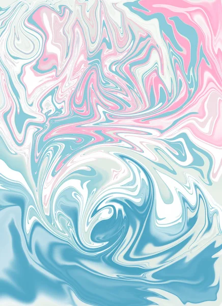 Marble Beautiful Subtle Background Pastel Colors White Pink Blue — Stock Photo, Image