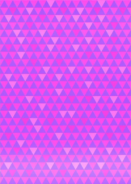 Яскравий Фіолетовий Геометричний Фон Візерунком Трикутників — стокове фото
