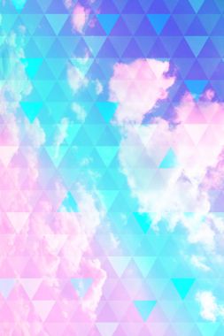 Güzel gökyüzü güzel mavi gökyüzü ve beyaz bulutlar, telif ücretsiz