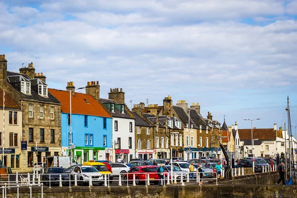 Haven Arbroath Schotland Verenigd Koninkrijk Arbroath Een Plaats Het Bestuurlijke — Stockfoto