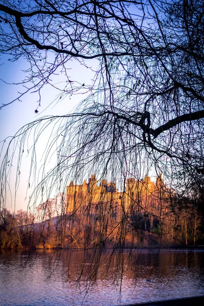 Wunderschöne Landschaft Mit Schloss Linlithgow Linlithgow Schottland Großbritannien — Stockfoto