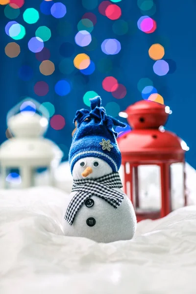 Снеговик для веселья — стоковое фото