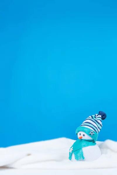 메리 크리스마스 눈사람 — 스톡 사진