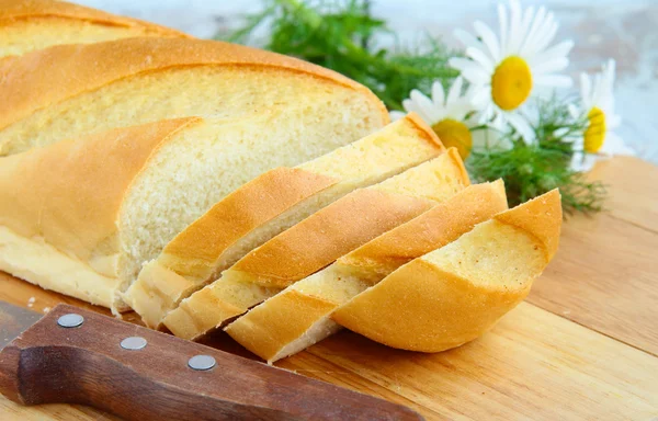 Natural homemade loaf of bread — Stock Photo, Image