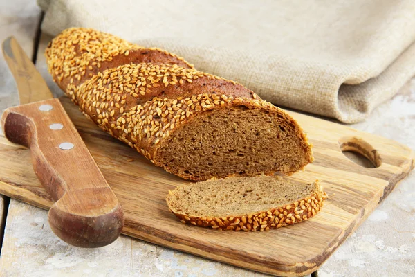 Pão caseiro natural — Fotografia de Stock