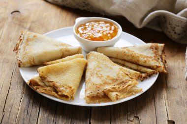 ince krep krep reçelli Kahvaltı