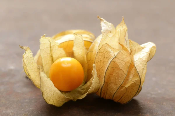 Natural organic berry cape gooseberry — Stock Photo, Image