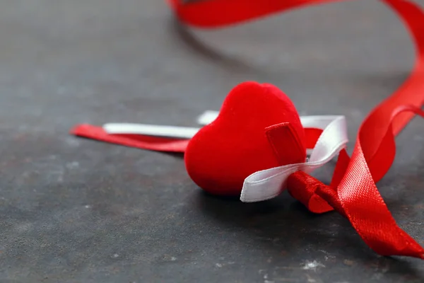 Símbolo de coração do feriado São Valentim — Fotografia de Stock