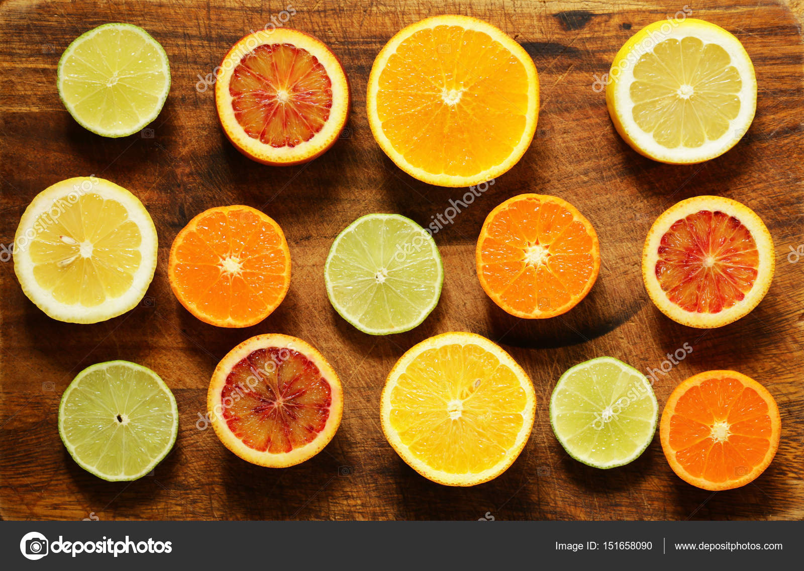 Oranges Lemons Limes Citrus Cut Into Slices Stock Photo C Dream79