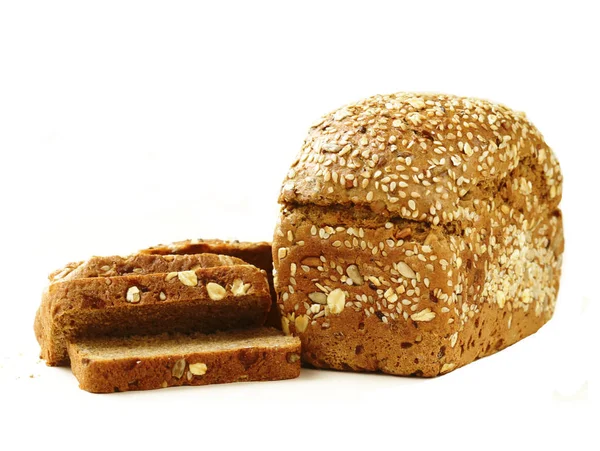 Chleb żytni razowy - zdrowa żywność — Zdjęcie stockowe