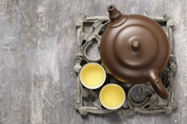 Traditional oriental green tea — Stock Photo, Image