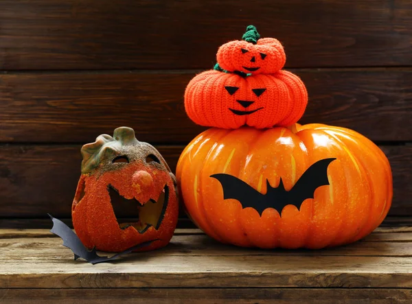 The composition decor for Halloween holiday — Stock Photo, Image