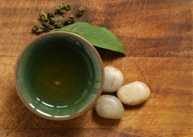 Geleneksel oriental yeşil çay