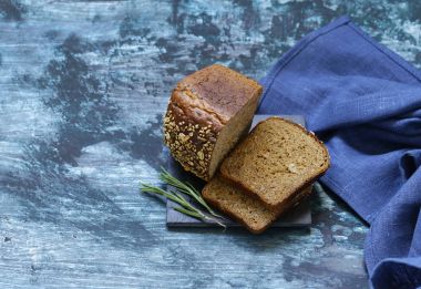 Çavdar kepekli ekmek - sağlıklı gıda