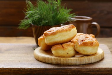 ev yapımı kızarmış köftesi, rustik tarzı