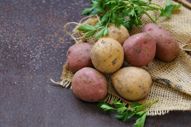 masada, rustik tarzı organik patates