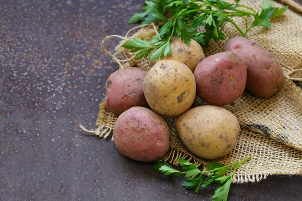 masada, rustik tarzı organik patates