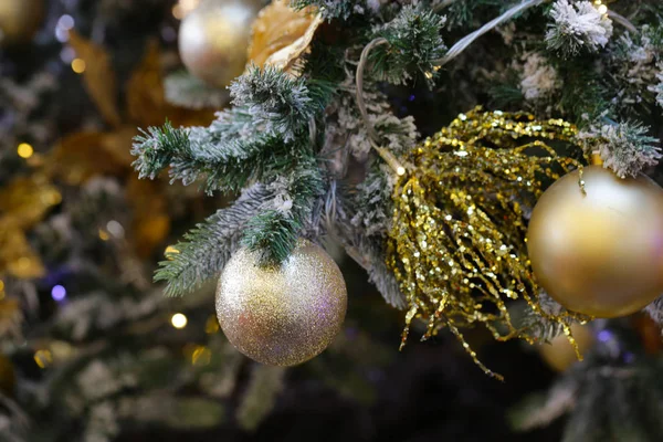 Elemente Des Christbaumschmucks — Stockfoto