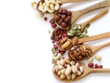 bir sağlıklı beslenme için (kaşu, Antep fıstığı, fındık, ceviz, badem fındık karışımı)