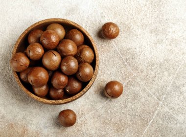 Doğal organik fındık kabı.