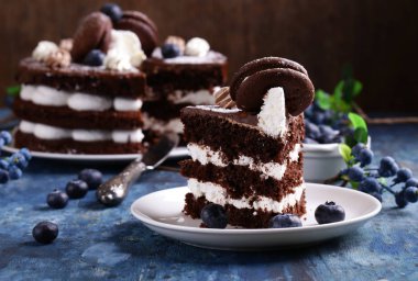 Chocolate Whoopee Pie Cake with Butter Cream