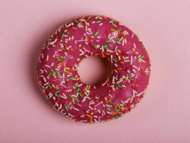 Şekerli tatlı çörek.