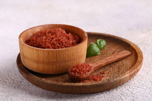 Natürliches Organisch Gefärbtes Salz Für Lebensmittel — Stockfoto