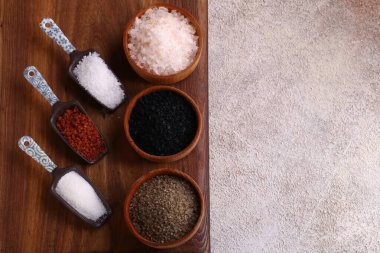 Yiyecek için doğal organik tuz.