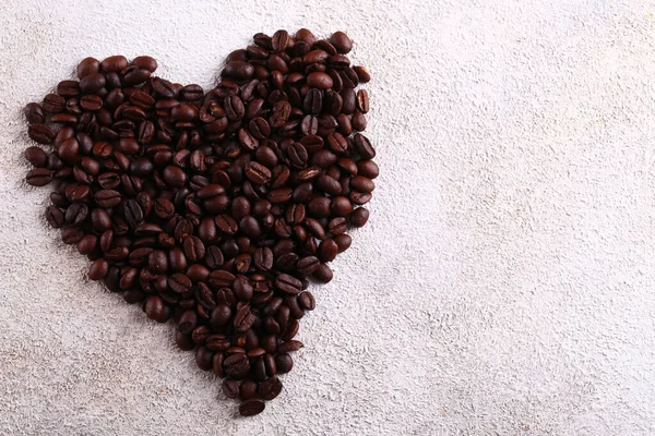 Natürliche Bio Kaffeebohnen Auf Hellem Hintergrund — Stockfoto