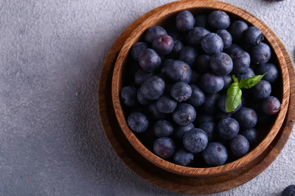 Organic Fresh Ripe Berry Blueberries Antioxidant — Stock Photo, Image