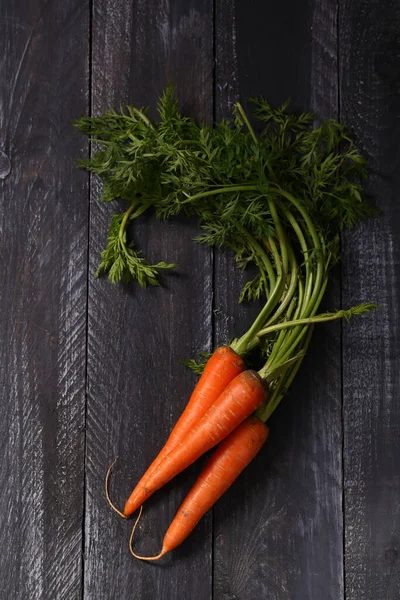 Wortel Organik Segar Untuk Makanan Sehat — Stok Foto
