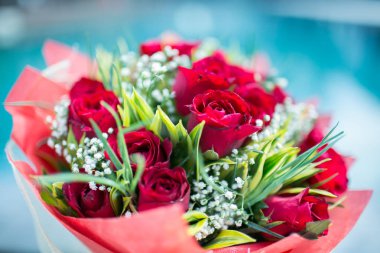 Düğün için güzel buket