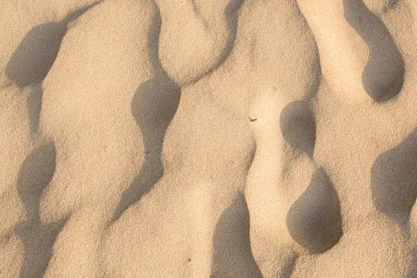 Textura de areia de manhã em koh lanta, Tailândia — Fotografia de Stock