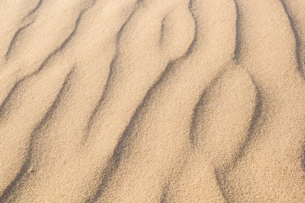タイ ランタ島での朝の砂のテクスチャ — ストック写真
