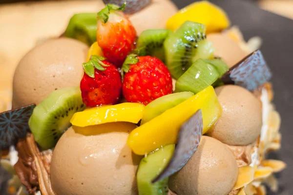 Food was prepared for the wedding dinner — Stock Photo, Image