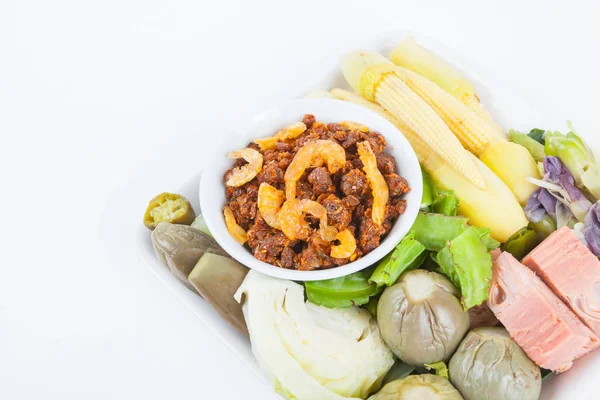 Pâte de chili (Nam Prik ) , — Photo