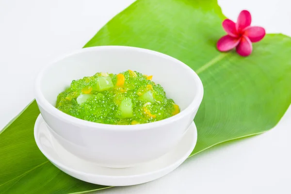 Thai dessert (sagu) — Stock Photo, Image