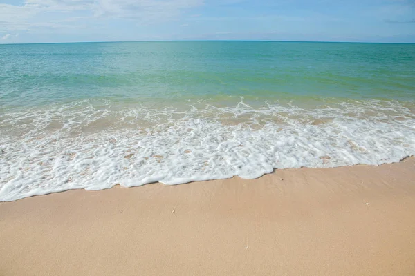 Ola Del Mar Playa Arena Tailandia — Foto de Stock