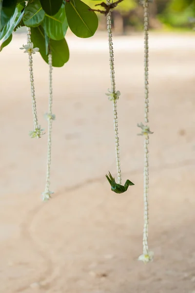 結婚式の花飾り — ストック写真