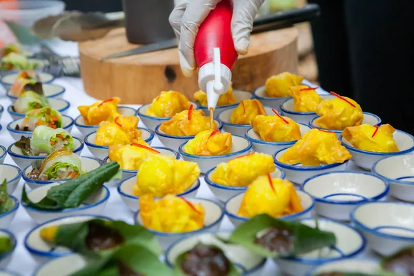 Canape mis en place — Photo